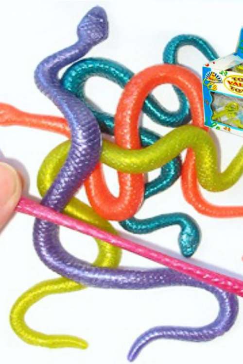 Stretchy Rubber Snakes